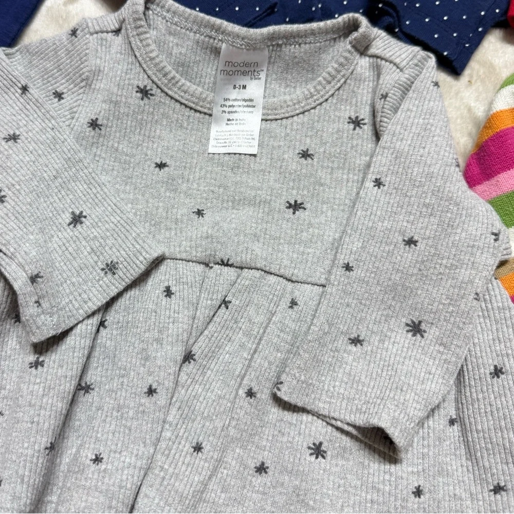 Baby Girl Winter Clothes Bundle Lot | 0-3M | Carter’s, Gymboree, Modern Moments